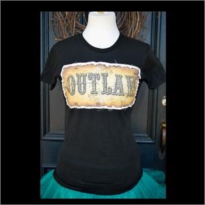 Swarovski Crystal Outlaw T-Shirt