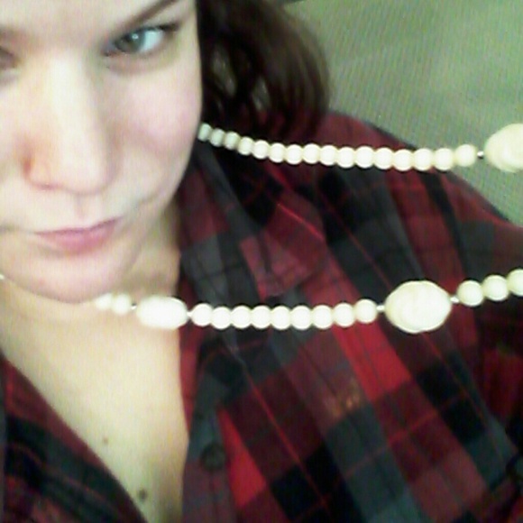 Handmade vintage necklace - Picture 3 of 3