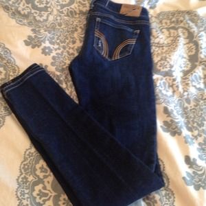 dark wash HOLLISTER jeans
