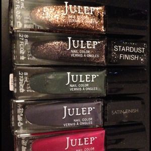New* Julep nail polish - set of 6 -