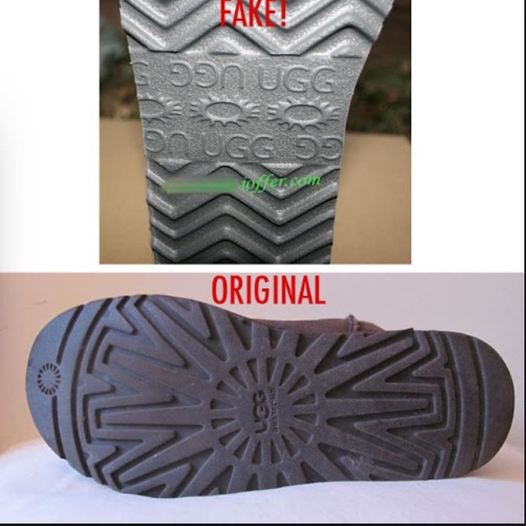 ugg fake and original ugg fake and original