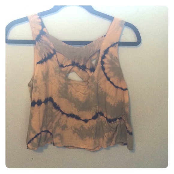 LENNI tie dye crop