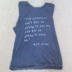 Ayn Rand mussel t