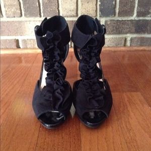 Candie's Black High Heels