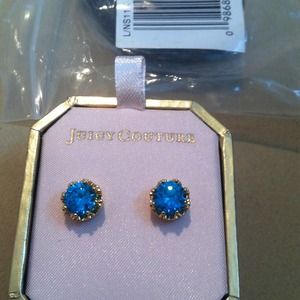 NWT Juicy Couture gem earrings