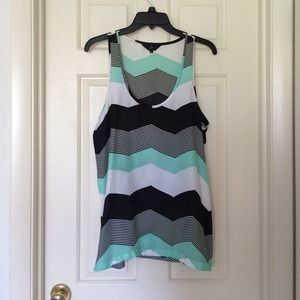 BOGO Free! Chevron blousey tank top
