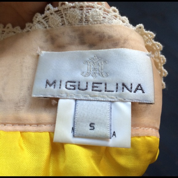 Yellow Miguelina Dress Small - Picture 4 of 4