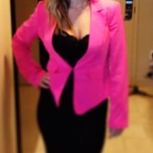 Pink blazer