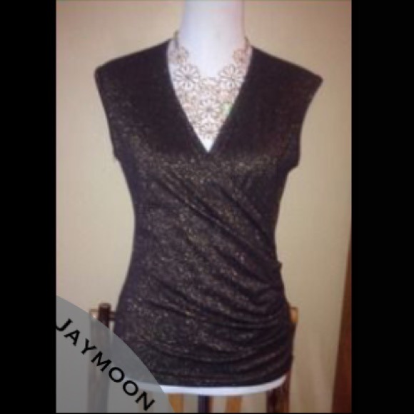 SOLD💥HP💥 Ann Taylor Brown an gold sparkle