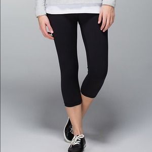 Lululemon Wunder Under Crop Luxtreme