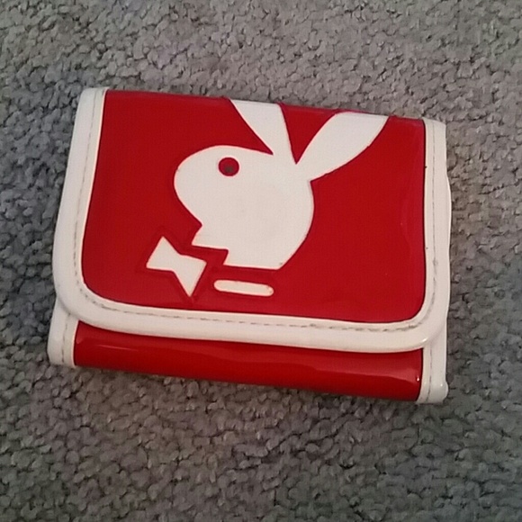 Red wallet playboy