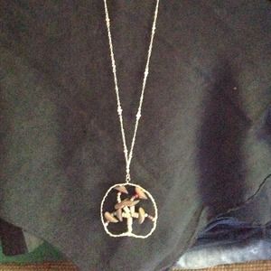 Handcrafted tree of life necklace