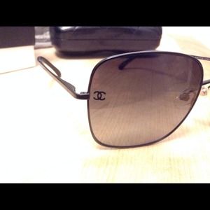 Chanel aviator sunglasses