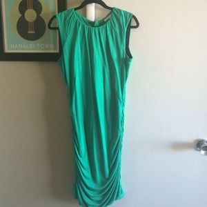 Diane Von Furstenberg emerald green dress