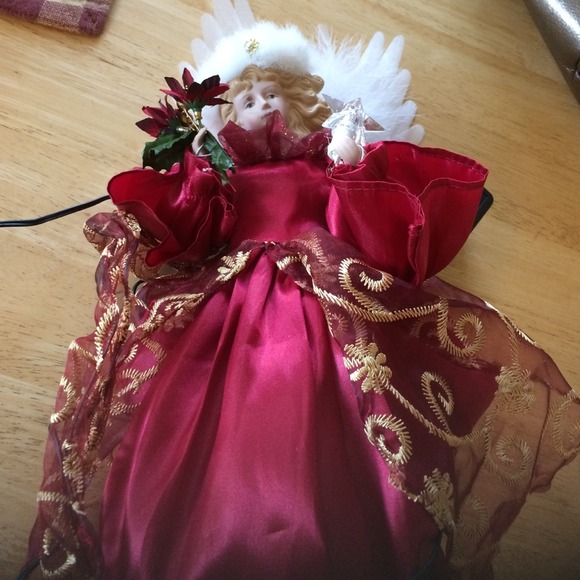 Light up multi colored tree topper