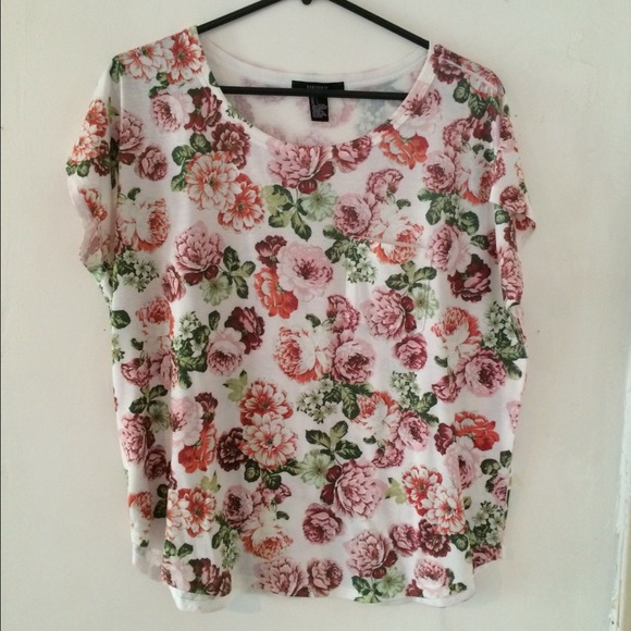Floral top.