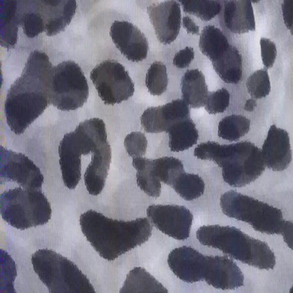 A sheer/leather  shirt