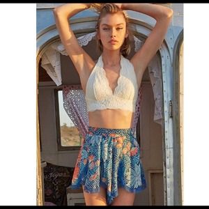 Urban outfitters lace tulip shorts free people