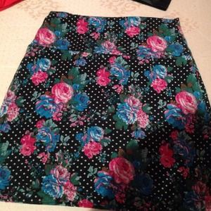 Floral skirt