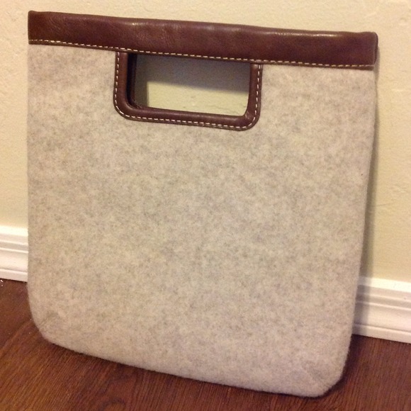 Banana Republic Clutches & Wallets - Wool and Leather Clutch