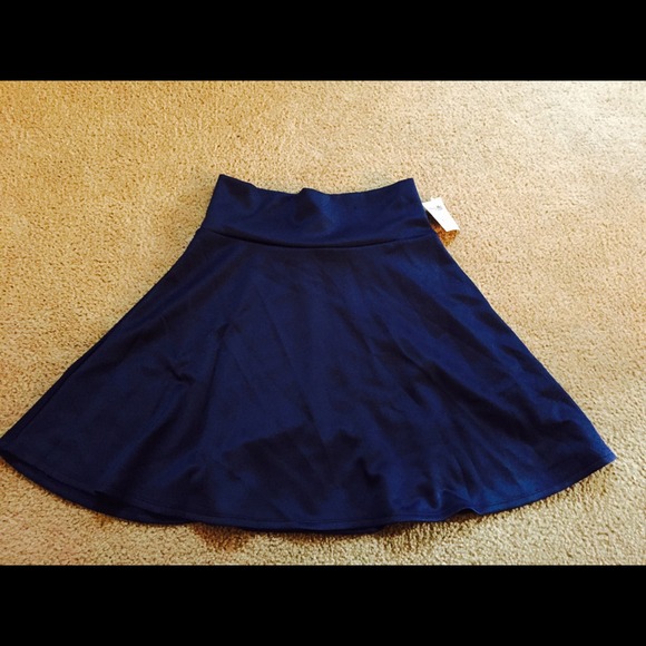 Navy blue skirt