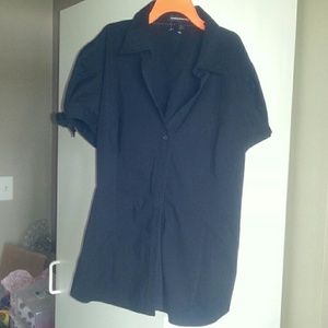 Black button up shirt