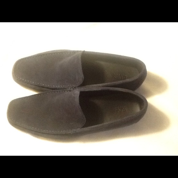 Brand New Blue Suede Hugo Boss Loafers