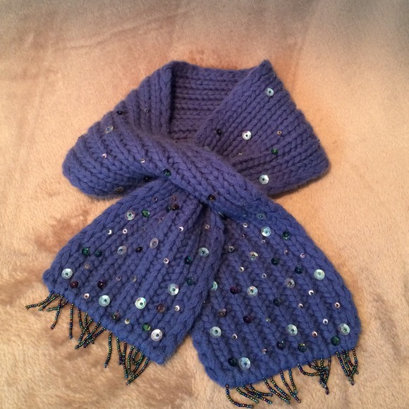 Banana Republic Cashmere Sequined Scarf