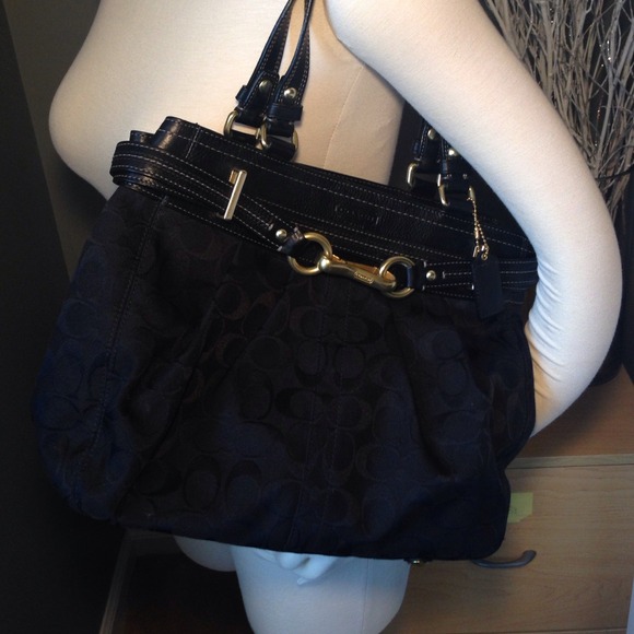 Coach Handbags - Authentic black coach purse. Price FIRM!!!