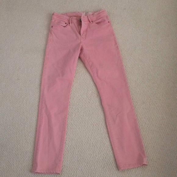 slim regular waist jeans