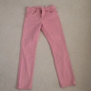 slim regular waist jeans