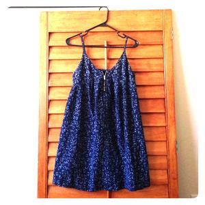 Blue dress from Tokyo.