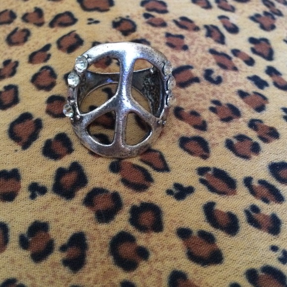 Silver Peace ring