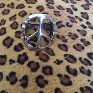 Silver Peace ring