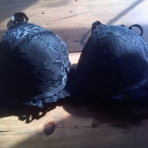 *Marilyn Monroe Black Lace Bra* 36D*!!!*New/NoTag