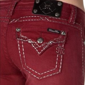 SATURDAY SPECIAL SALE 🎉MISS ME JEANS RED
