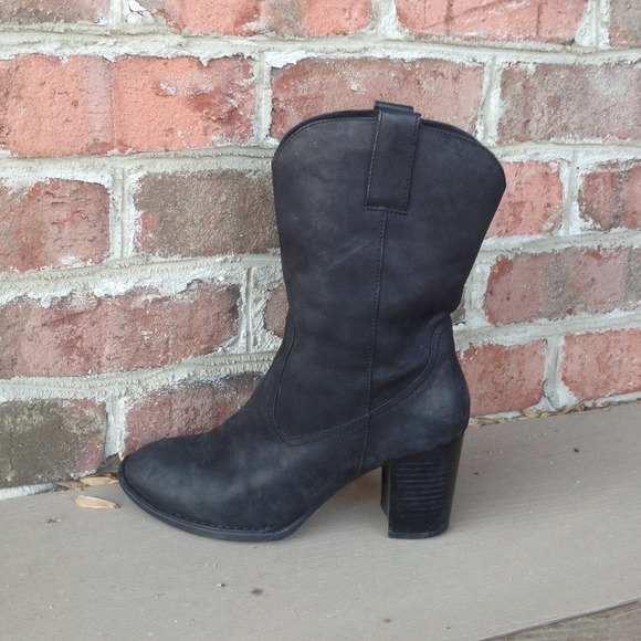 Sold! Born Crown Leather Upper Boots 8.5