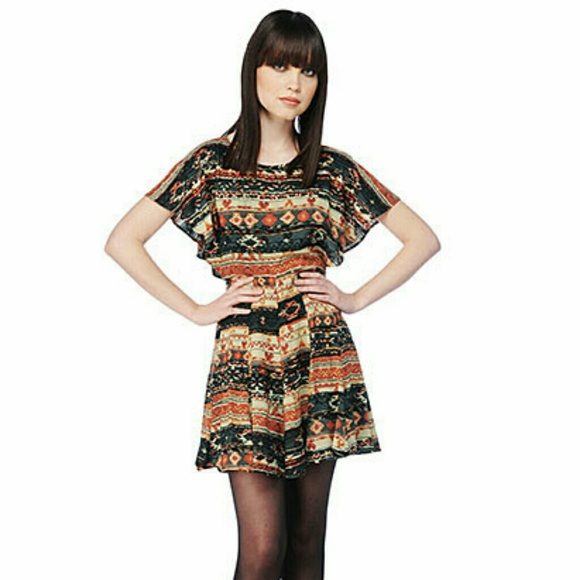 NWOT Aztec dress