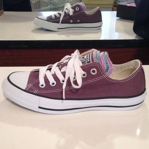 Colorful Multi-Tongue Converse