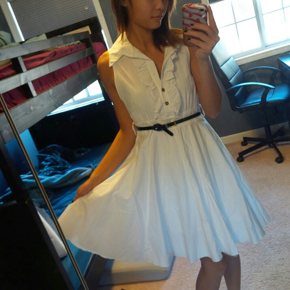 White ballgown party dress!