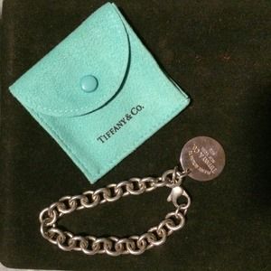 Authentic Tiffany & Co tag silver bracelet