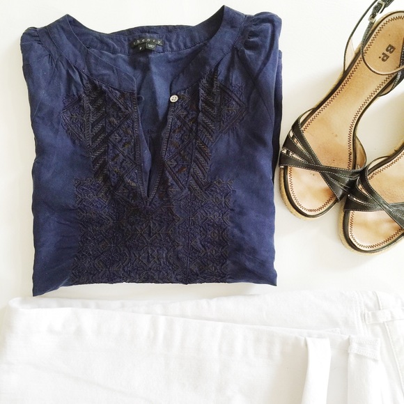 Theory Tops - Theory Silk Top