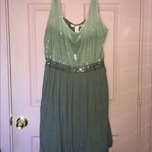 Grey Sequin dress