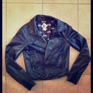 Volcom Faux Leather Jacket