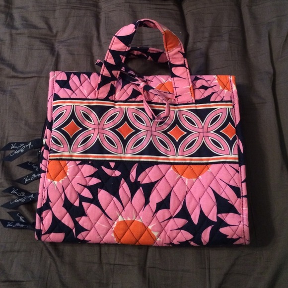 Vera Bradley hanging shower supplies carrier