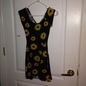 LA Hearts Floral Skater Dress