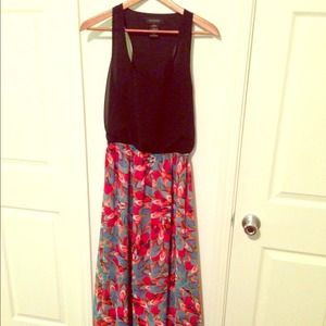 Floral maxi dress