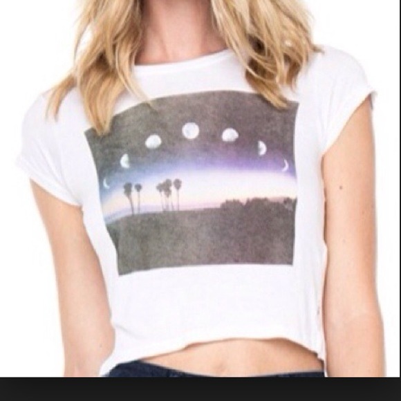 Brandy Melville White Crop Top