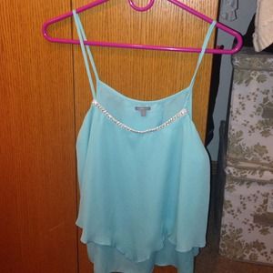 Tiffany blue tank