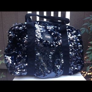 Victoria's Secret Sequin Duffle Bag